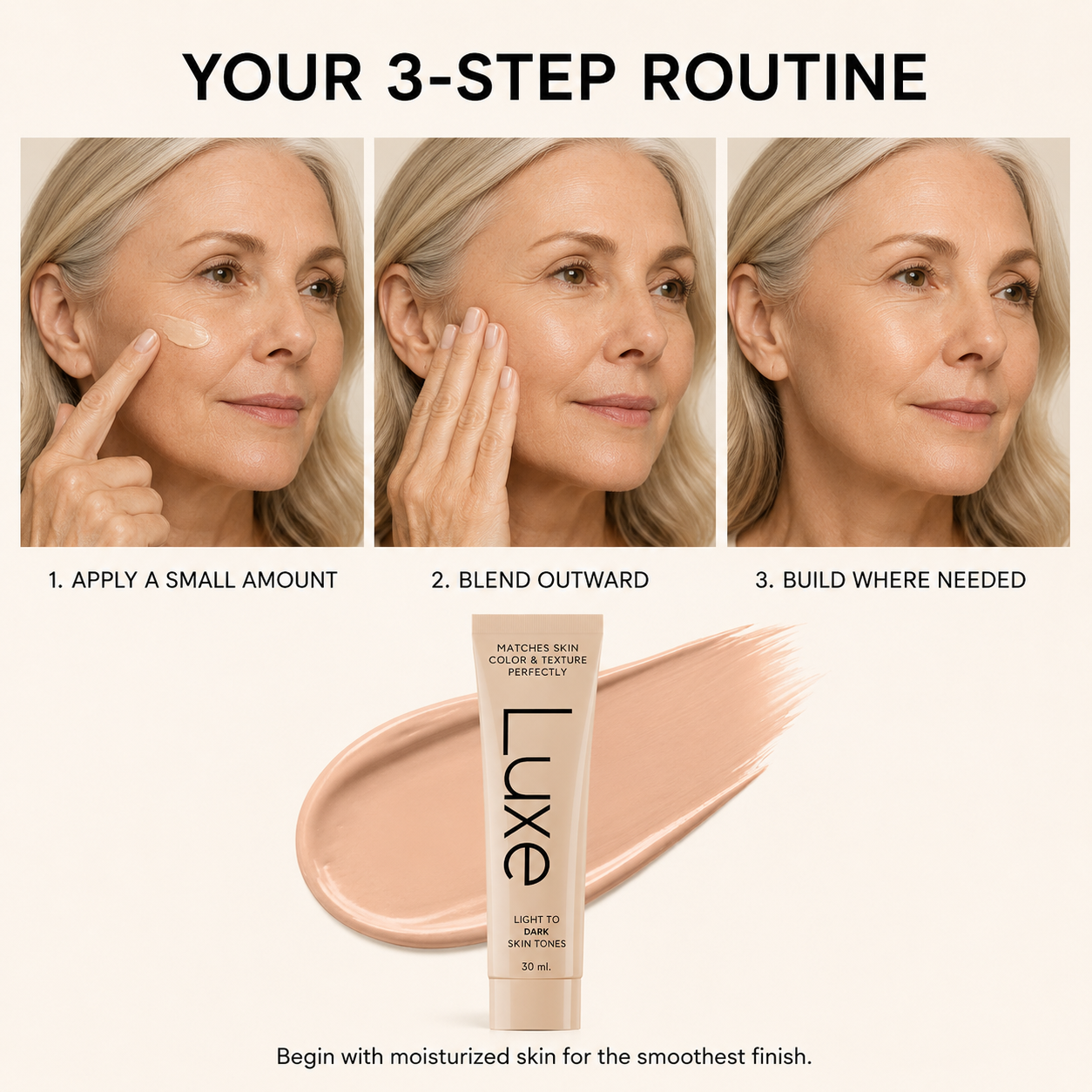 LUXE Color Changing Foundation