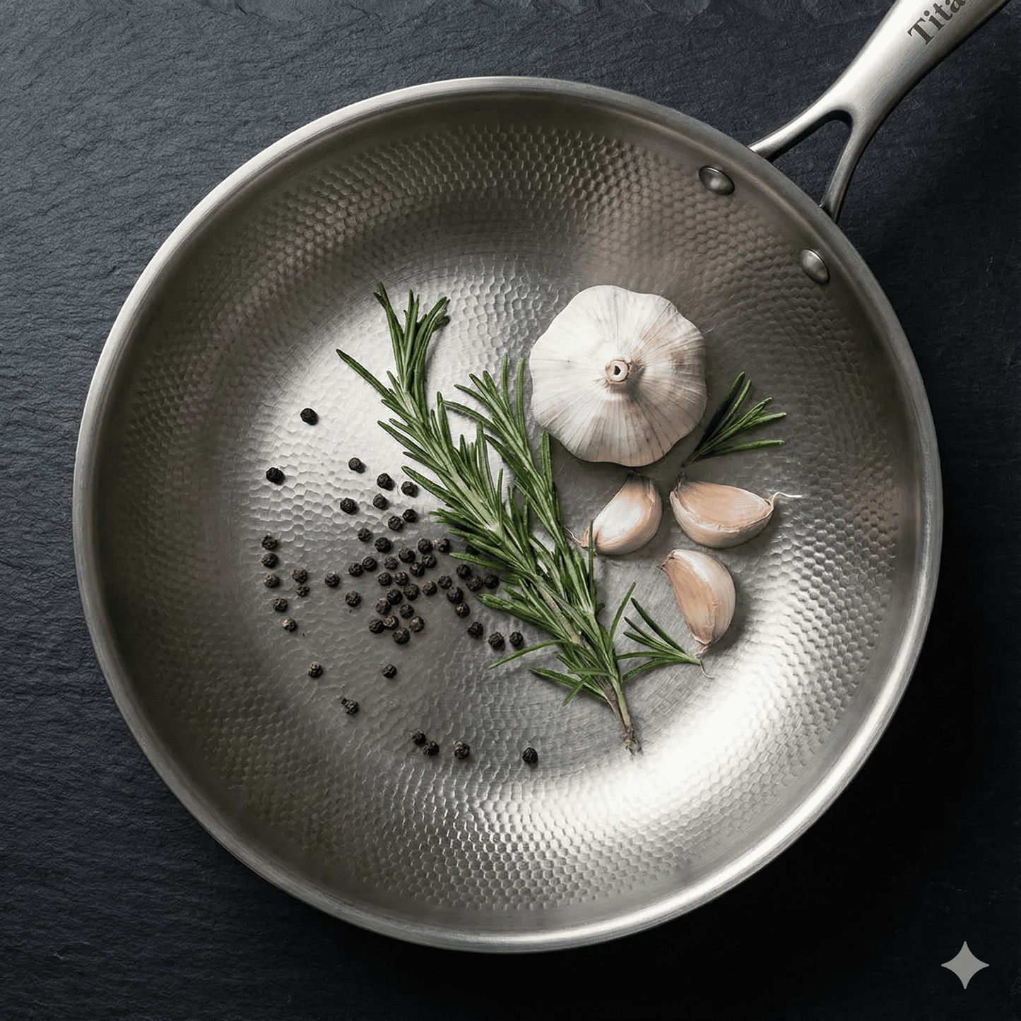 Pure Titanium Frying Pan